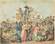 Dr. Botherum, the Mountebank, 1800. Creator: Thomas Rowlandson