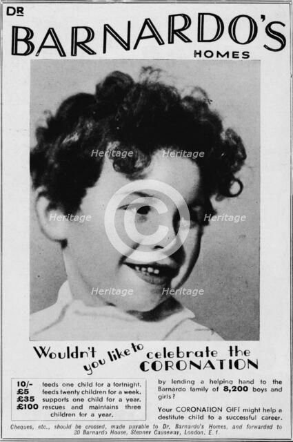 'Dr Barnardo's Homes', 1937. Artist: Unknown.