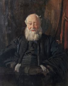 Dr Butler in Robes, early 20th century. Creator: William Orpen