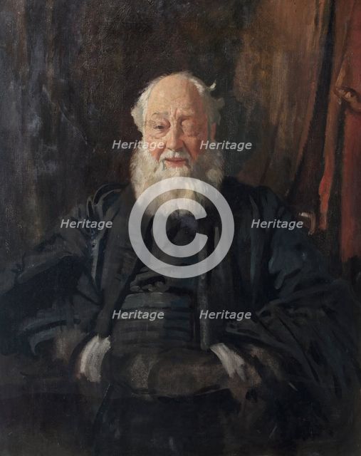 Dr Butler in Robes, early 20th century. Creator: William Orpen.