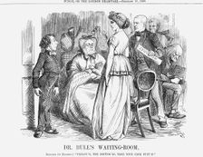 Dr. Bull's Waiting-Room 1868. Creator: John Tenniel