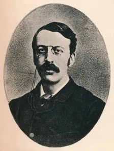 Dr. C.V. Stanford c1880, (1895). Artist: F Jenkins Heliog