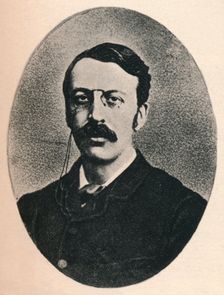 Dr. C.V. Stanford c1880, (1895). Artist: F Jenkins Heliog