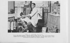 Dr. C. Jesse Davis, graduate of Meharry Medical College, Nashville, Tenn., in his dental..., 1925. Creator: Unknown