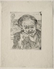 Dr. Gachet, 1890. Creator: Vincent van Gogh (Dutch, 1853-1890)