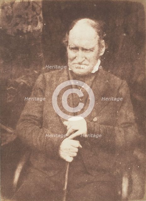 Dr. George Cook, St. Andrews, 1843-47. Creators: David Octavius Hill, Robert Adamson, Hill & Adamson.