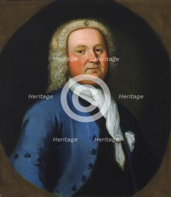 Dr. Gustavus Brown, 1742. Creator: Gustavus Hesselius.