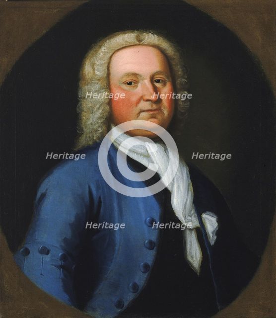 Dr. Gustavus Brown, 1742. Creator: Gustavus Hesselius.