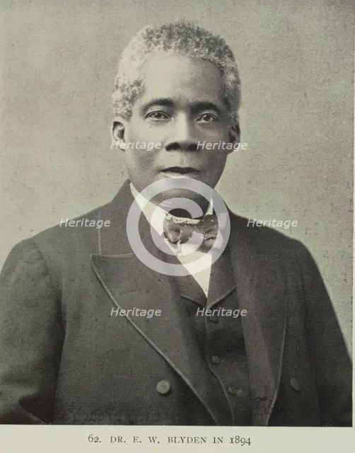 Dr. E. W. Blyden in 1894, 1906. Creator: Unknown.