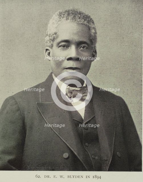 Dr. E. W. Blyden in 1894, 1906. Creator: Unknown.
