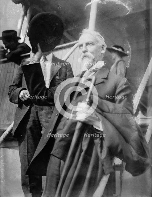 Dr. E.A. Sturge arriving at Yokohama, 1915. Creator: Bain News Service.