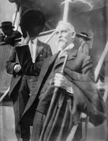 Dr. E.A. Sturge arriving at Yokohama, 1915. Creator: Bain News Service