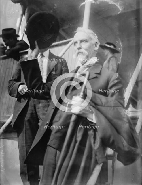 Dr. E.A. Sturge arriving at Yokohama, 1915. Creator: Bain News Service.