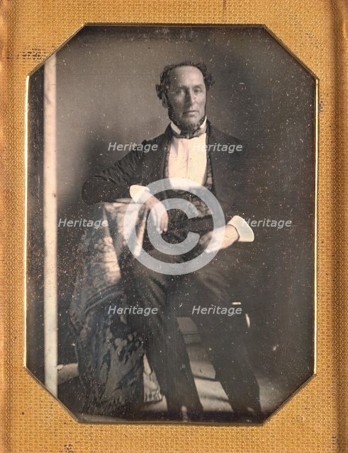 Dr. Edward Livingston, ca. 1841. Creator: Attributed to John Plumbe Jr..