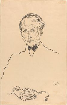 Dr. Ernst Wagner, 1918. Creator: Egon Schiele