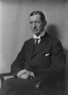 Dr. F.S. Walker, portrait photograph, 1918 Oct. 9. Creator: Arnold Genthe