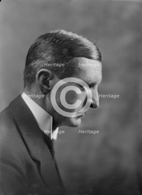 Dr. F.S. Walker, portrait photograph, 1918 Oct. 9. Creator: Arnold Genthe.