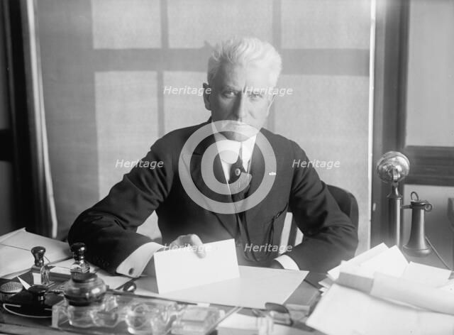 Dr. Franklin H. Martin of Chicago, Regent And Secretary General, American College of Surgeons, 1913. Creator: Harris & Ewing.