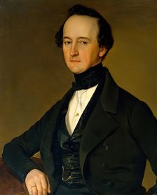 Dr. Franz Russ, 1844. Creator: Karl Teibler