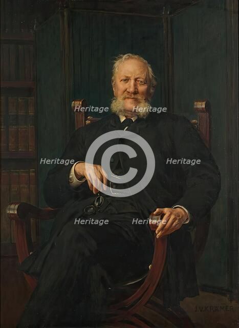 Dr. Karl Stremayr, 1916. Creator: Johann Victor Kramer.