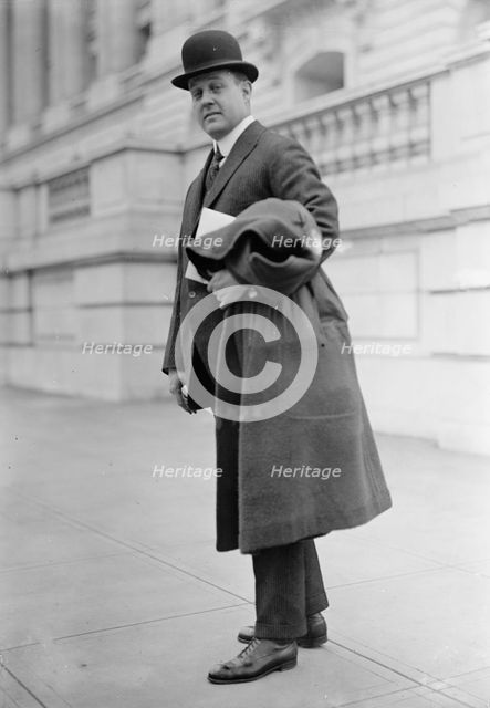 Dr. Harvey B. Gaylord, Radium Expert of Buffalo, 1914. Creator: Harris & Ewing.
