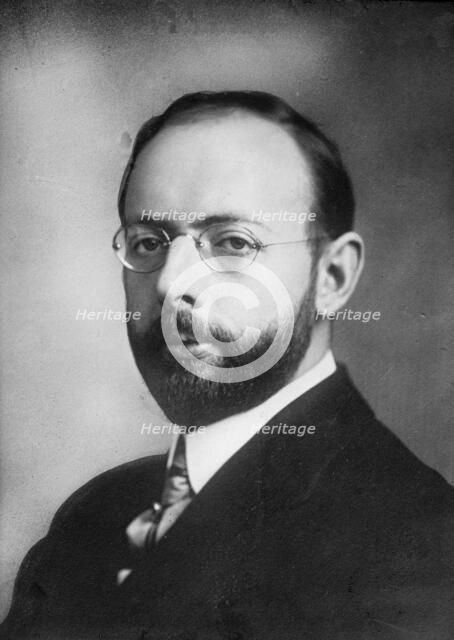 Dr. H.E. Ives, 1913. Creator: Bain News Service.