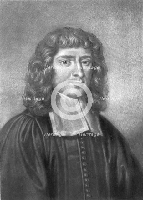 ''Dr Isaac Barrow DD; Obit 1677', 1811. Creator: Richard Earlom.