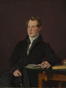 Dr. Johann Henning Kjetil Hjardemaal, 1833. Creator: Christen Købke (Danish, 1810-1848)