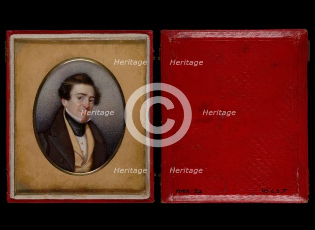 Dr. John Binsse, ca. 1835. Creator: Louis Francis DePaul Binsse.
