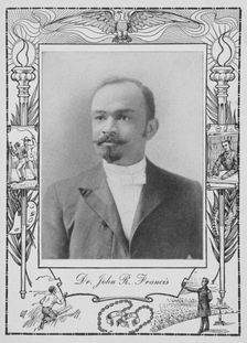 Dr. John R. Francis [recto], 1902. Creator: Unknown