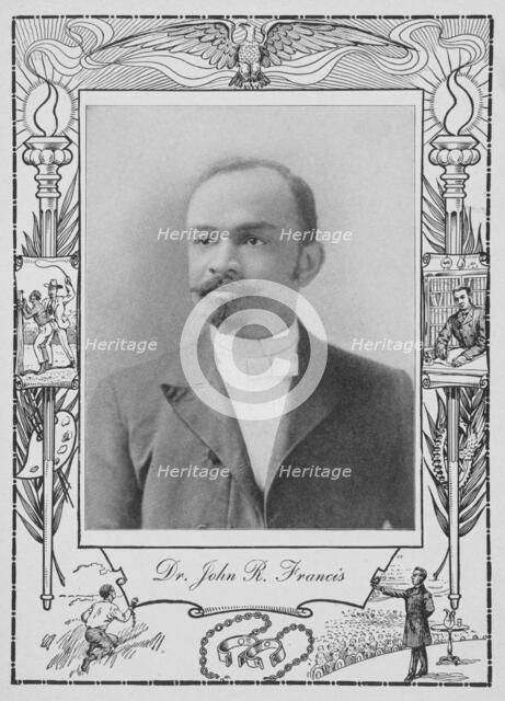 Dr. John R. Francis [recto], 1902. Creator: Unknown.