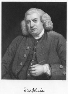 Dr Johnson, 18th century English man of letters