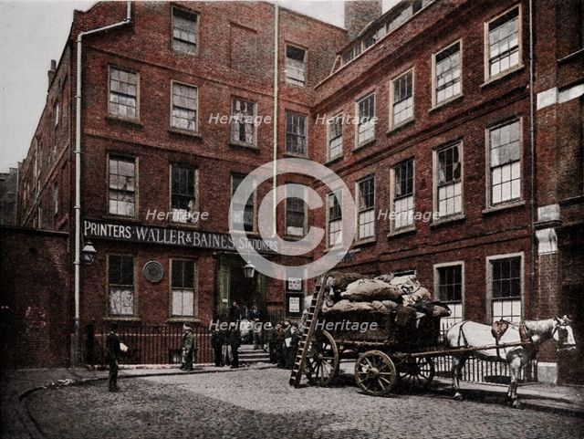 Dr Johnson's House, City of London, c1900 (1911). Artist: Pictorial Agency.