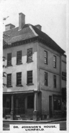 Dr Johnson's house, Lichfield, Staffordshire, c1920s