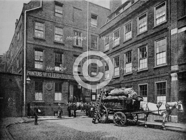 Dr Johnson's House, City of London, c1900 (1911). Artist: Pictorial Agency.