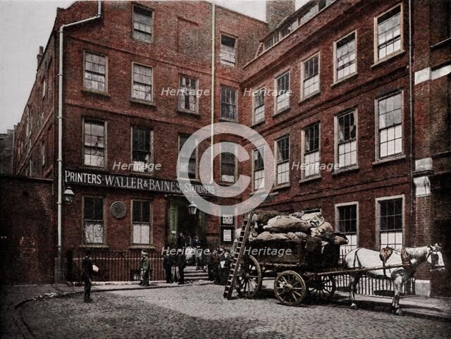 Dr Johnson's House, City of London, c1900 (1911). Artist: Pictorial Agency.