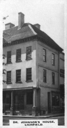 Dr Johnson's house, Lichfield, Staffordshire, c1920s