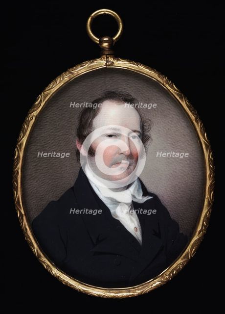 Dr. Joseph Glover, ca. 1820. Creator: Charles Fraser.