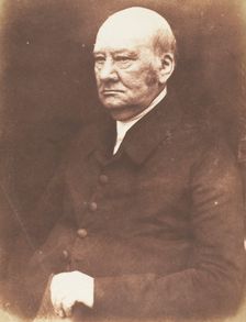 Dr. Jabez Bunting, 1843-47. Creators: David Octavius Hill, Robert Adamson, Hill & Adamson
