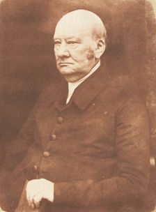 Dr. Jabez Bunting, 1843-47. Creators: David Octavius Hill, Robert Adamson, Hill & Adamson