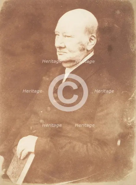 Dr. Jabez Bunting, 1843-47. Creators: David Octavius Hill, Robert Adamson, Hill & Adamson.