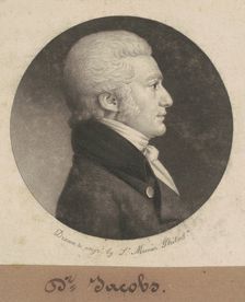 Dr. Jacobs, 1802. Creator: Charles Balthazar Julien Févret de Saint-Mémin
