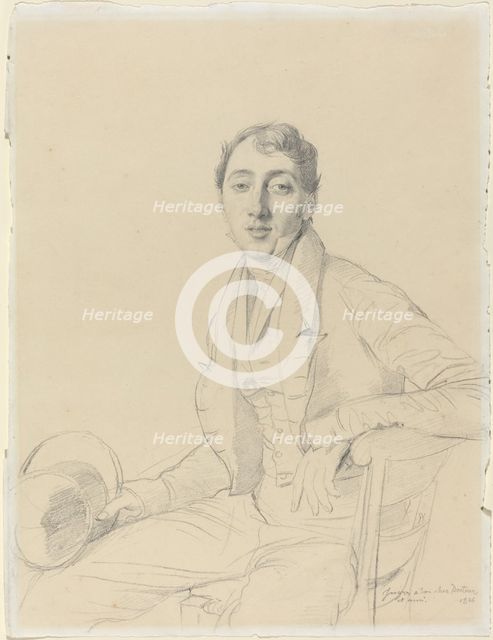 Dr. Louis Martinet, 1826. Creator: Jean-Auguste-Dominique Ingres.