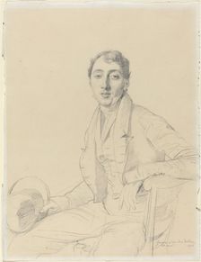 Dr. Louis Martinet, 1826. Creator: Jean-Auguste-Dominique Ingres