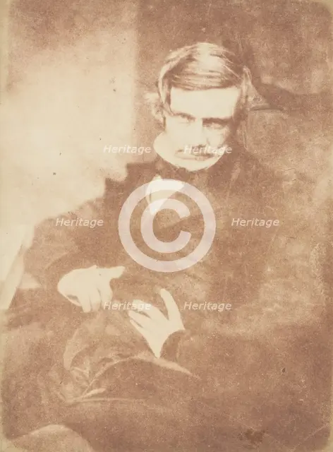 Dr. Latham - Editor of Dictionary, 1843-47. Creators: David Octavius Hill, Robert Adamson, Hill & Adamson.