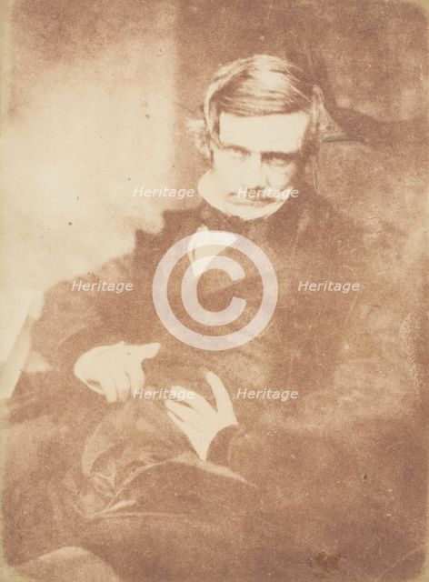 Dr. Latham - Editor of Dictionary, 1843-47. Creators: David Octavius Hill, Robert Adamson, Hill & Adamson.