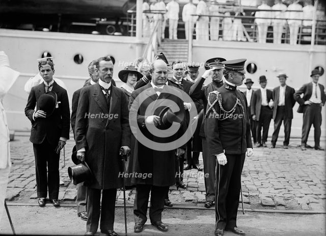 Dr. Lauro Muller, Minister of Foreign Affairs of Brazil - Envoy from Brazil To Return visit...,1913 Creator: Harris & Ewing.