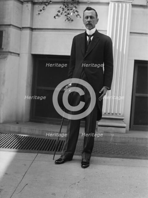 Dr. Lauro Muller, Minister of Foreign Affairs of Brazil - Envoy from Brazil To Return Visit...,1917 Creator: Harris & Ewing.