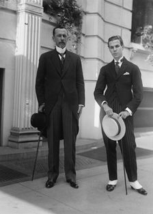 Dr. Lauro Muller, Minister of Foreign Affairs of Brazil - Envoy from Brazil To Return Visit...1916. Creator: Harris & Ewing