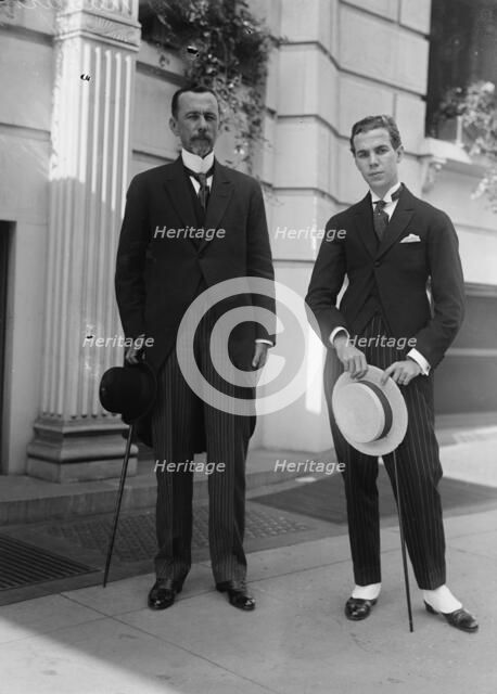 Dr. Lauro Muller, Minister of Foreign Affairs of Brazil - Envoy from Brazil To Return Visit...1916. Creator: Harris & Ewing.